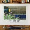Millwall The Old Den Retro Fine Art Print
