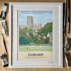 Durham-The-Racecourse-Ground-Framed