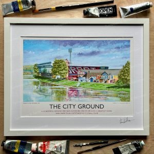 Nottingham-Forest-City-Ground-Framed
